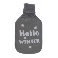 Χριστουγεννιάτικη Θερμοφόρα με Σχέδιο "Hello Winter"(33cm)